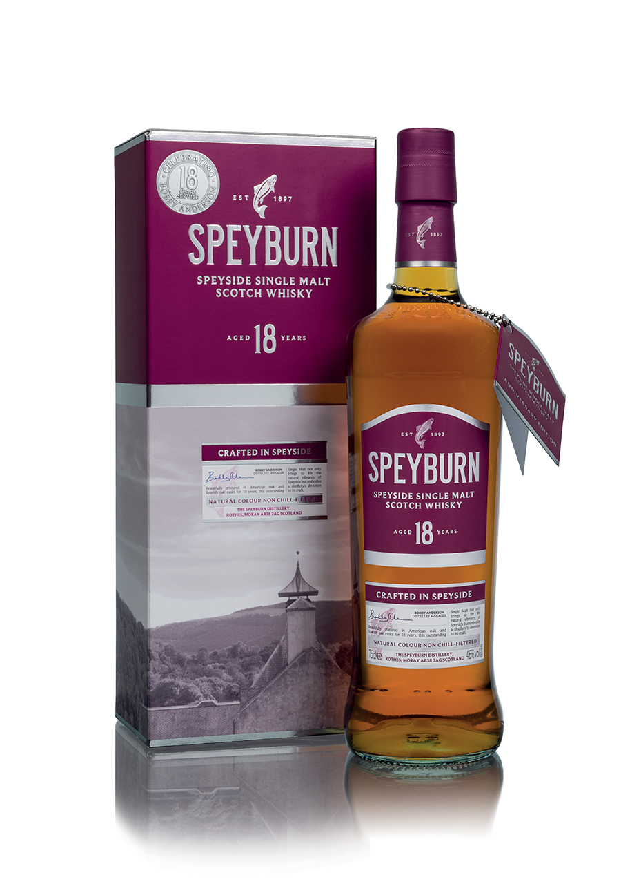 _0003_Speyburn 18 Pack Shot & box 750 ml